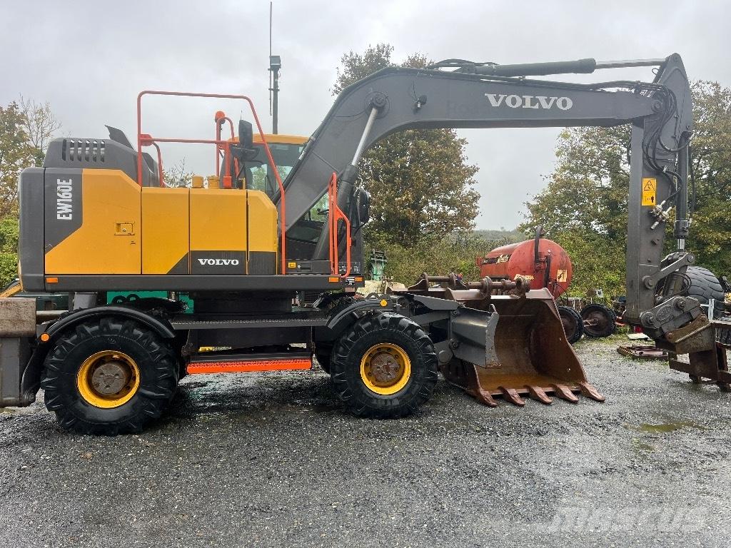 Volvo EW 160 E Pyöräkaivukoneet