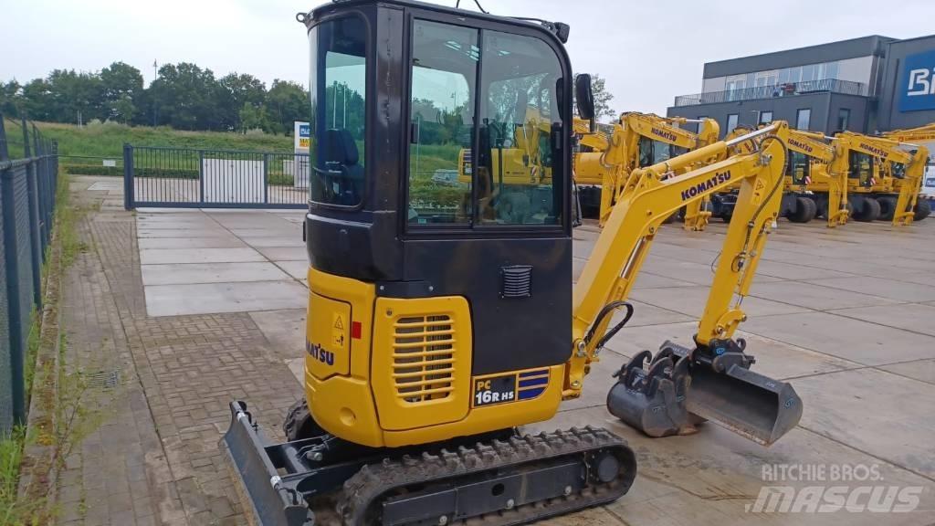 Komatsu PC16R-3HS Minikaivukoneet < 7t