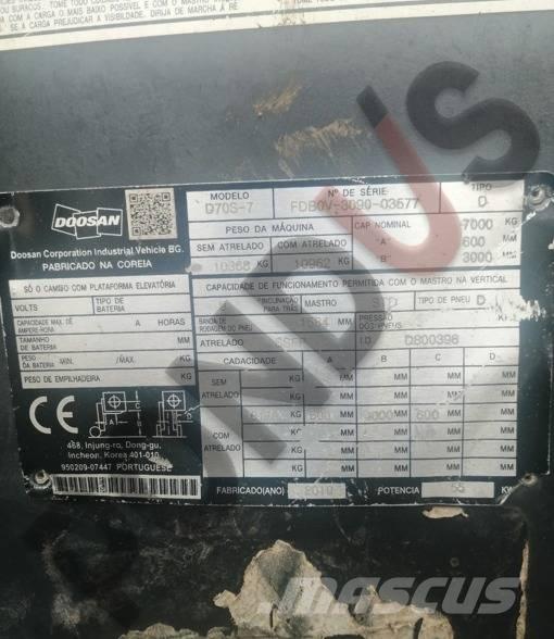 Doosan D 70 S-7 Dieseltrukit