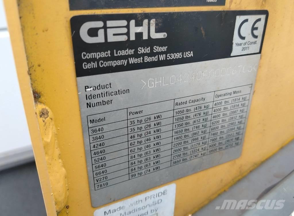 Gehl 4240 E Liukuohjatut kuormaajat