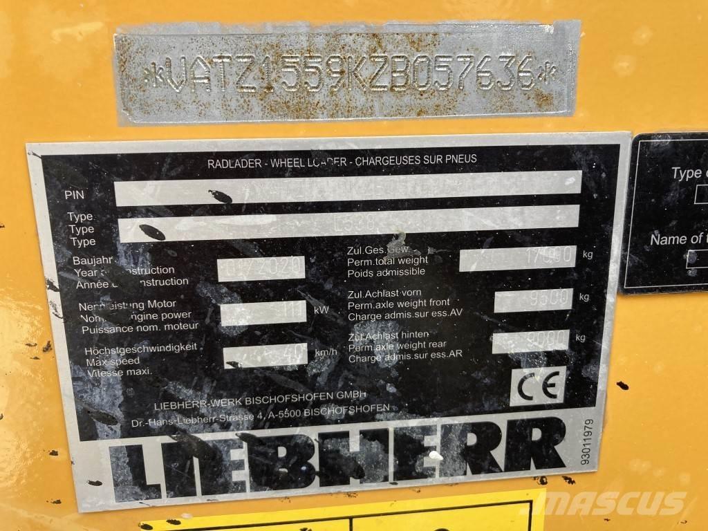 Liebherr L 538 Pyöräkuormaajat