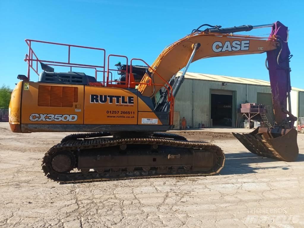 CASE CX350D Telakaivukoneet