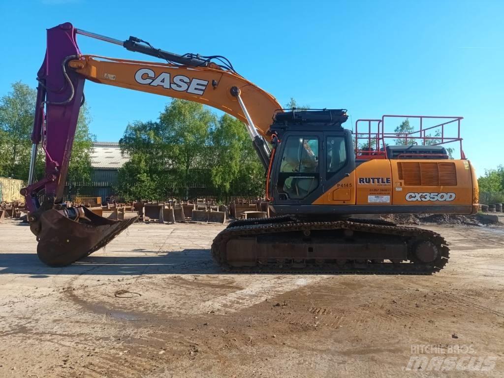 CASE CX350D Telakaivukoneet