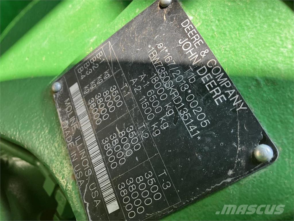 John Deere 7R 350 Traktorit