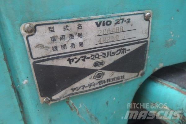 Yanmar VIO27-2 Minikaivukoneet < 7t