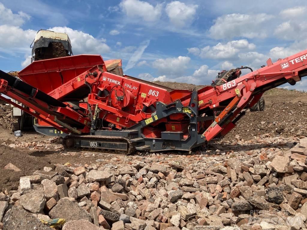 Terex Finlay 863 Mobiiliseulat