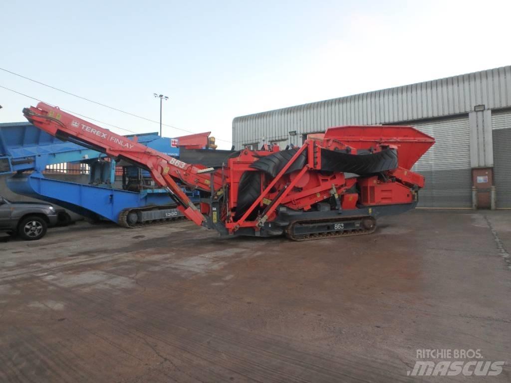 Terex Finlay 863 Mobiiliseulat