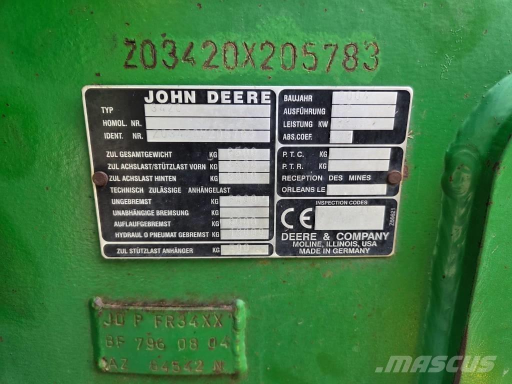 John Deere 3420 Maatalouskurottajat