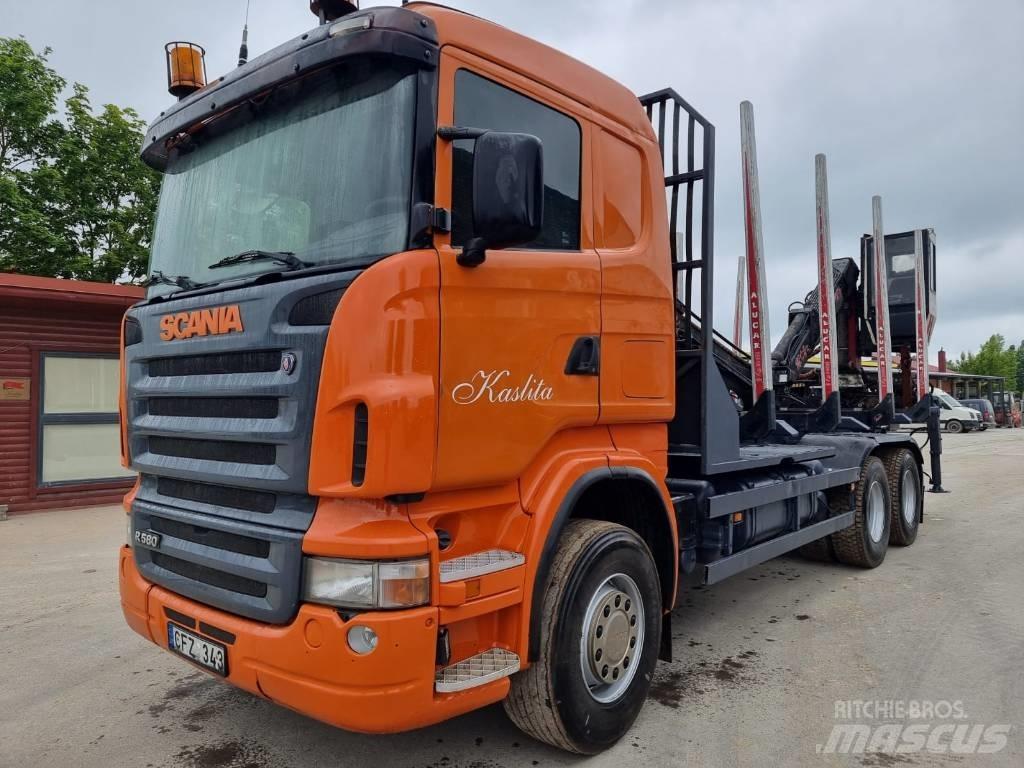 Scania R 580 Puuautot