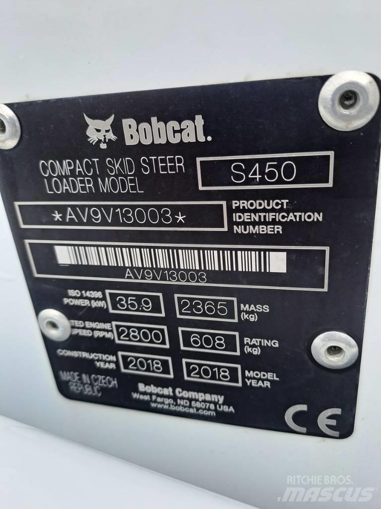 Bobcat S 450 Liukuohjatut kuormaajat