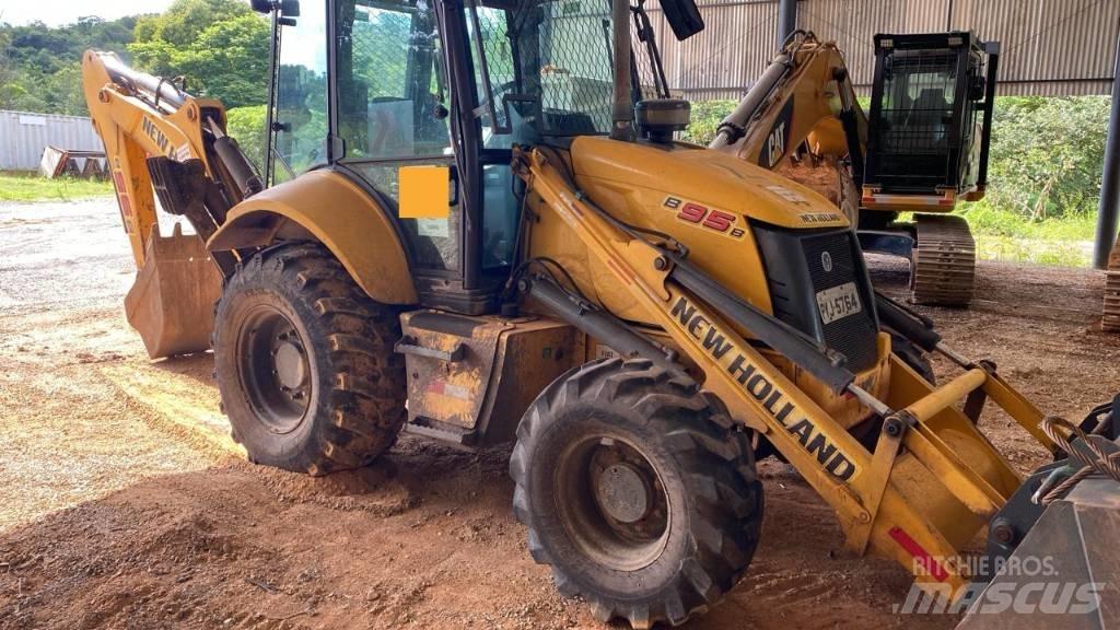 New Holland B 95 B Kaivurikuormaajat