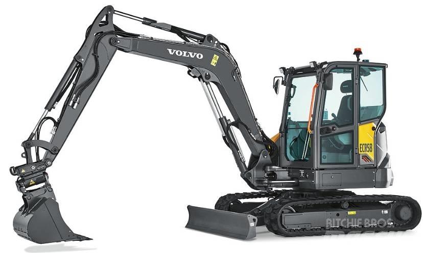 Volvo ECR58F NY/NEW Minikaivukoneet < 7t