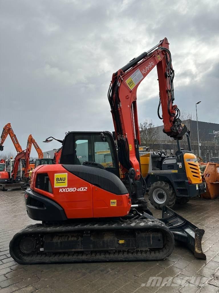 Kubota KX 080-4 Midikaivukoneet 7t - 12t
