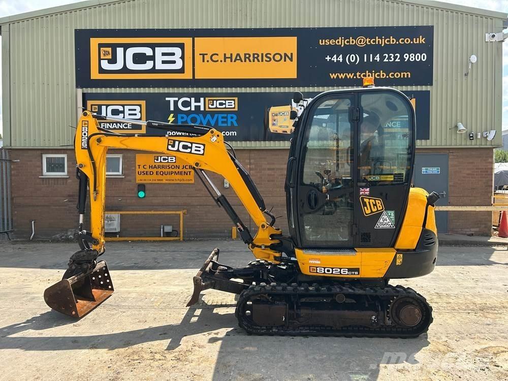 JCB 8026 Minikaivukoneet < 7t