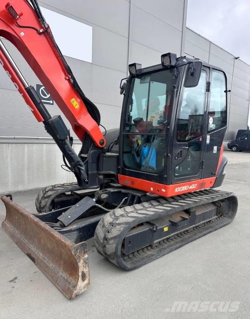 Kubota KX 080-4 Midikaivukoneet 7t - 12t