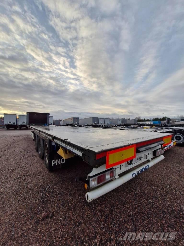 Krone Flatbed Nordic Lavapuoliperävaunut
