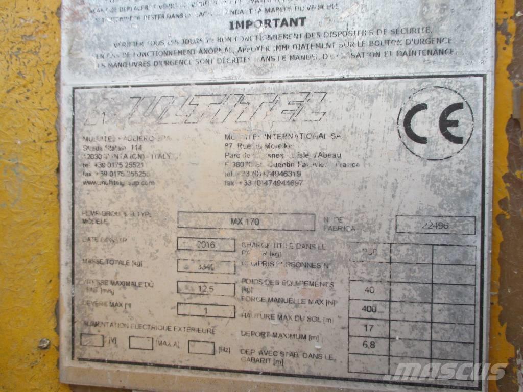 Multitel MX 170 Nostolava-autot