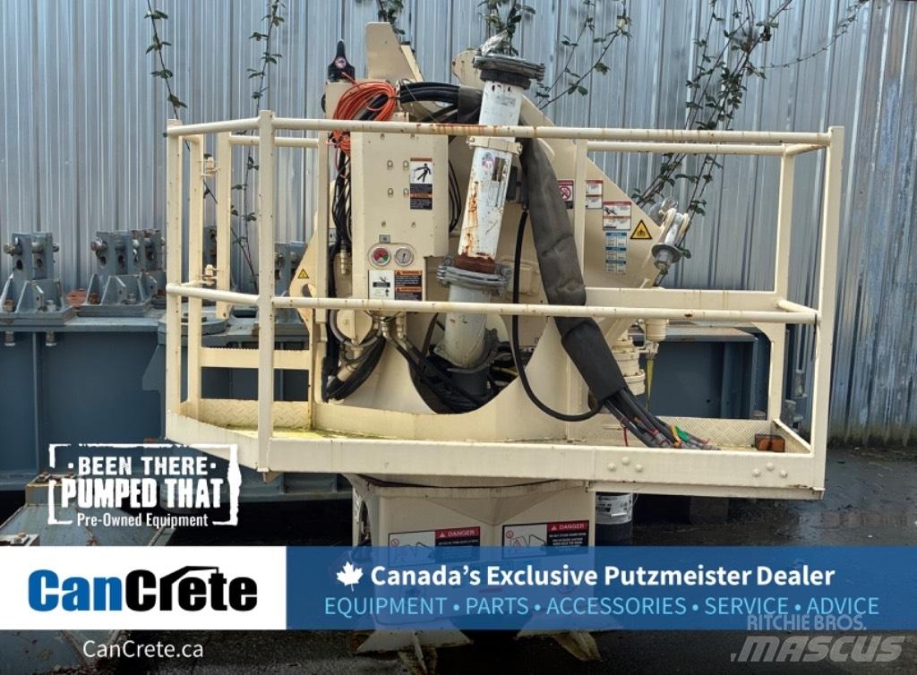 Putzmeister Pedestal Concrete pump trucks