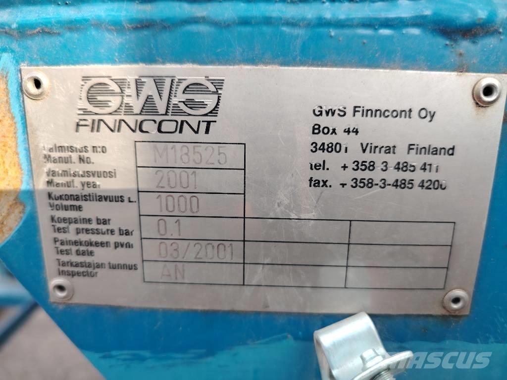 Finncont GWS Hydrauliikka