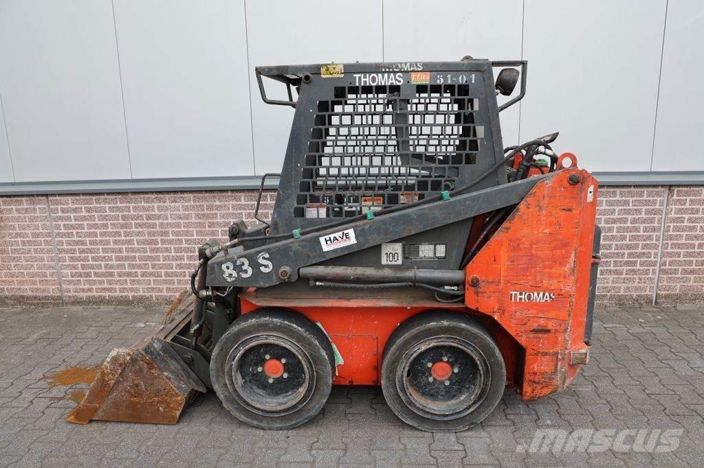 Thomas T83S Liukuohjatut kuormaajat