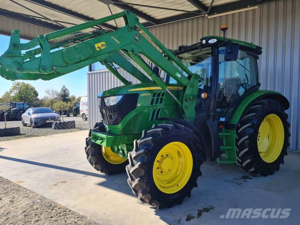 John Deere 6105 R Traktorit
