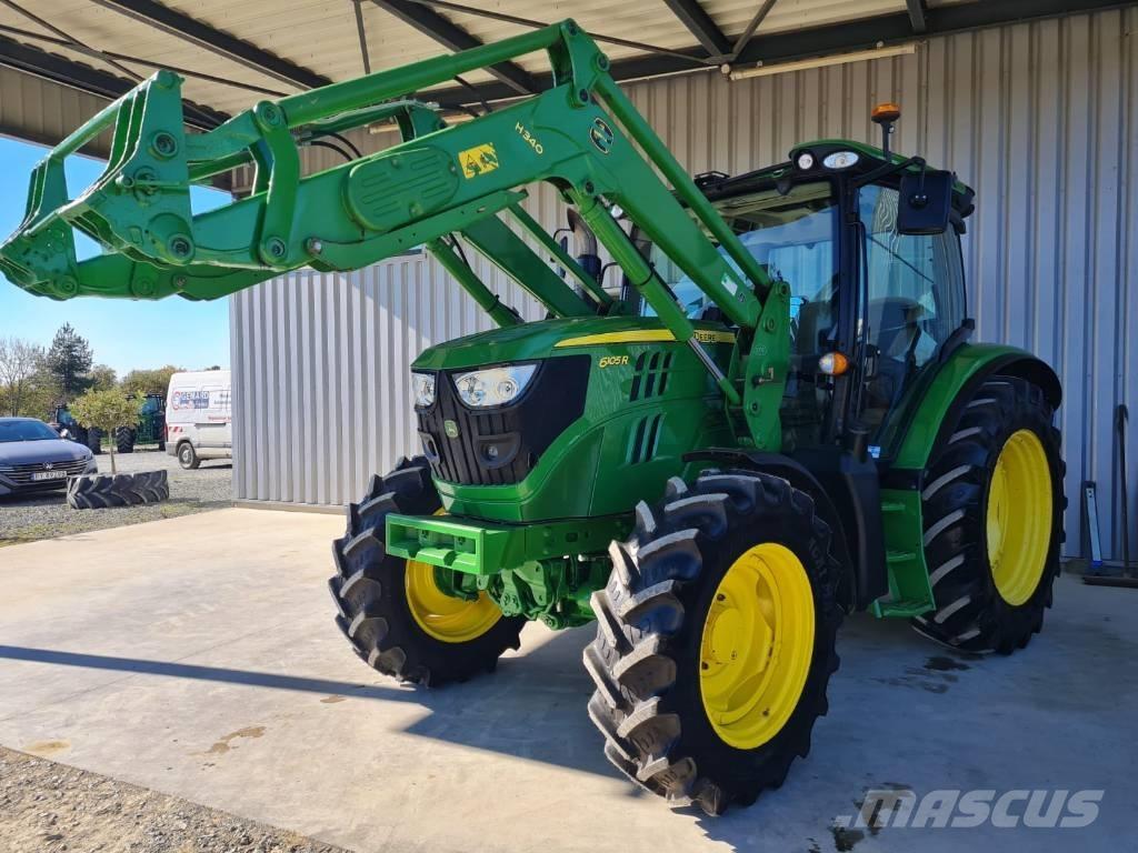 John Deere 6105 R Traktorit