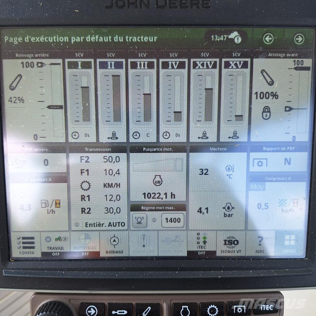 John Deere 6R155 Traktorit