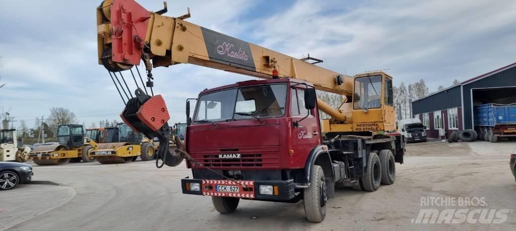 Kamaz 25T Mobiilinosturit