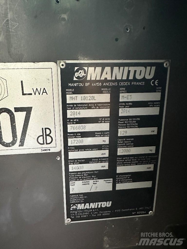 Manitou MHT 10120 L Kurottajat