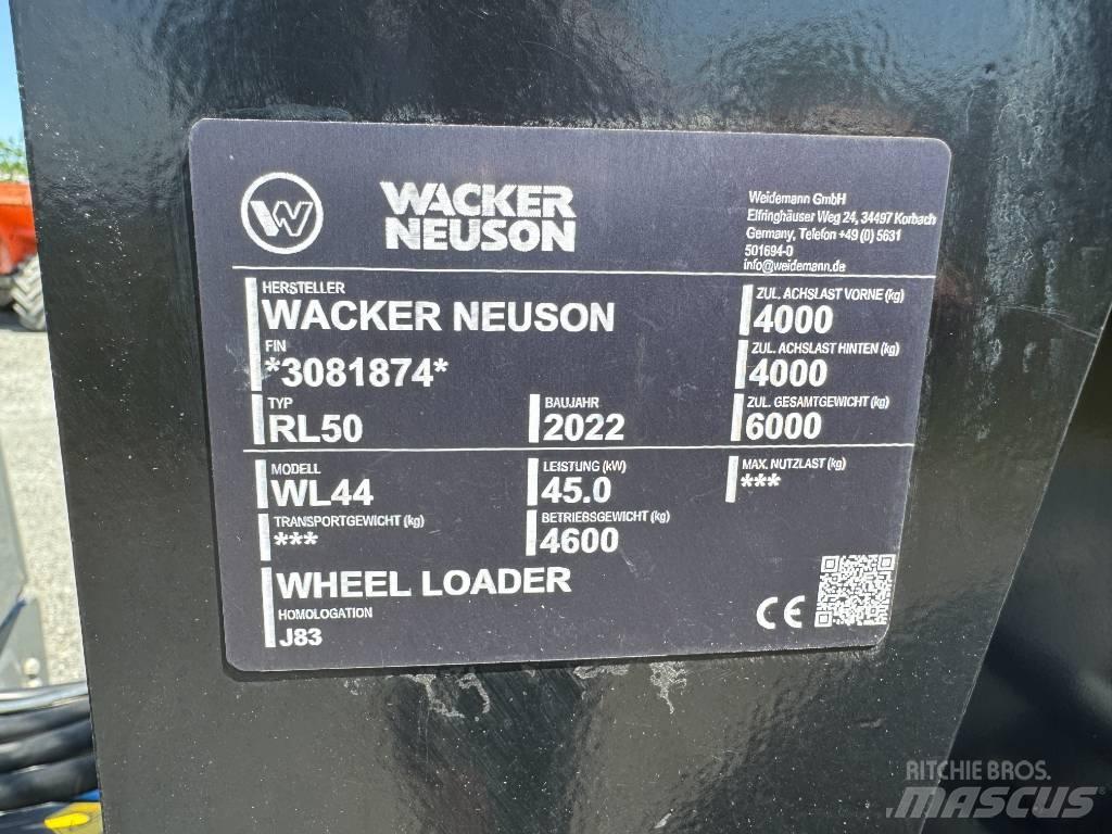 Wacker Neuson WL44 Pyöräkuormaajat