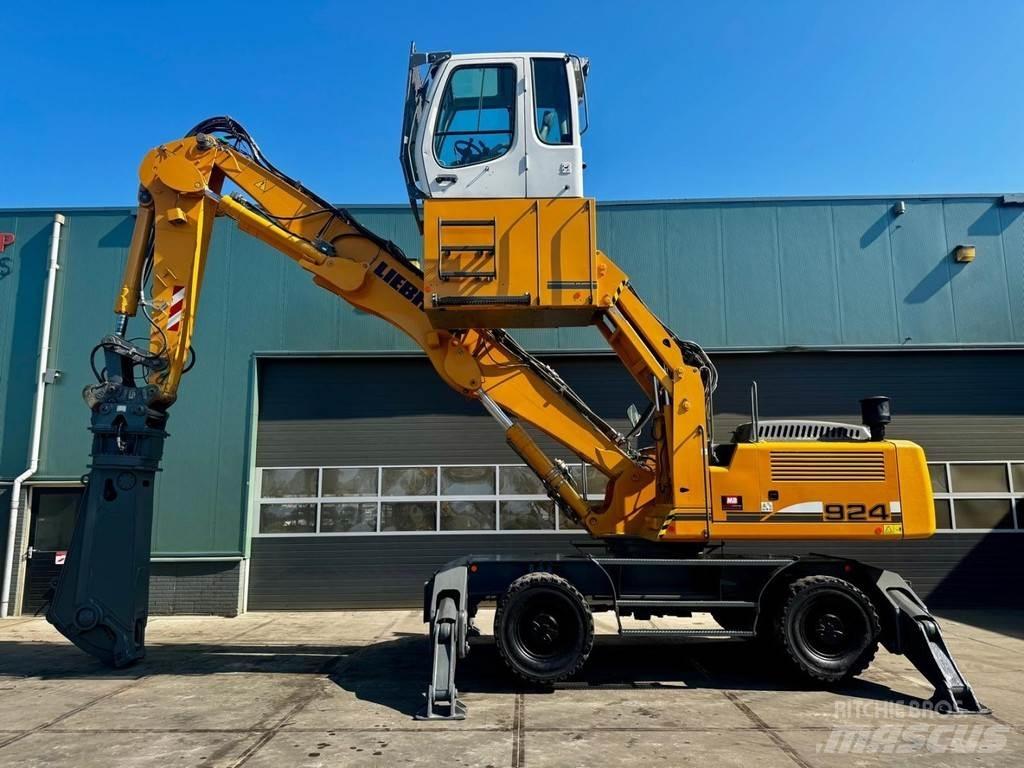 Liebherr A 924 C Jätteenkäsittelijät