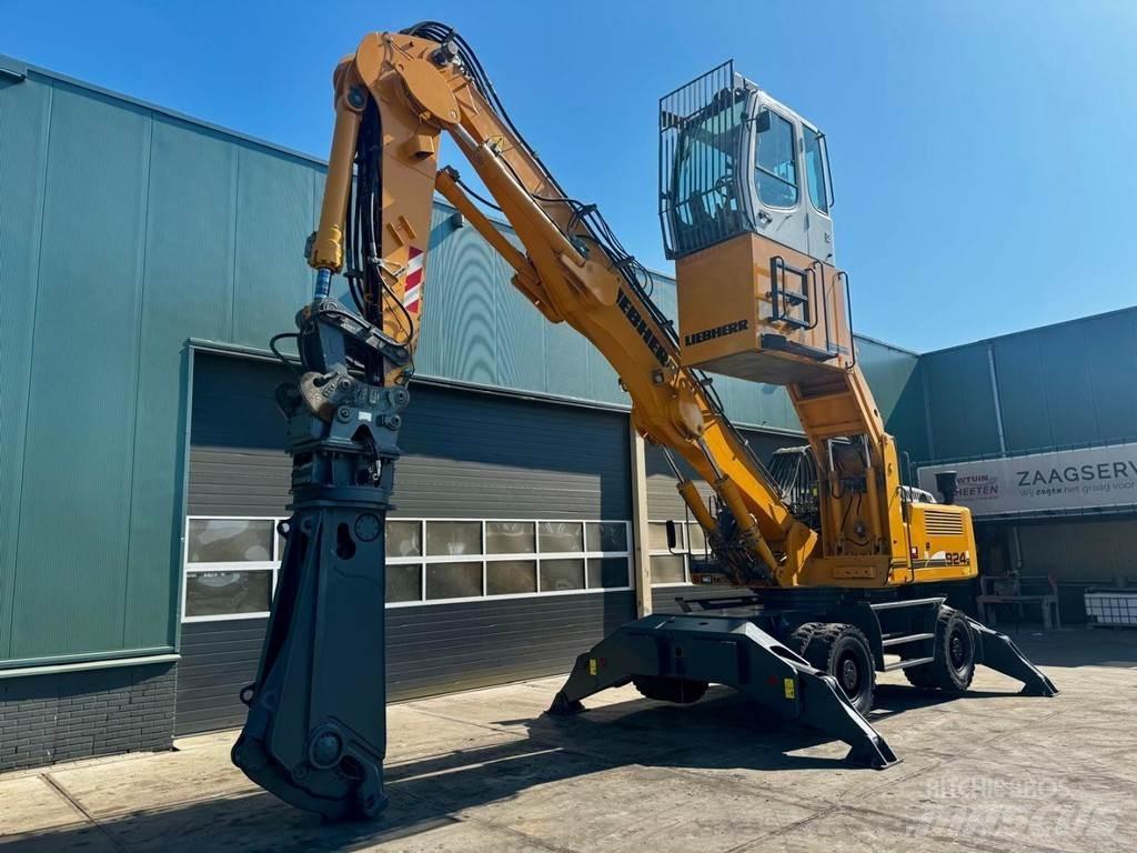 Liebherr A 924 C Jätteenkäsittelijät