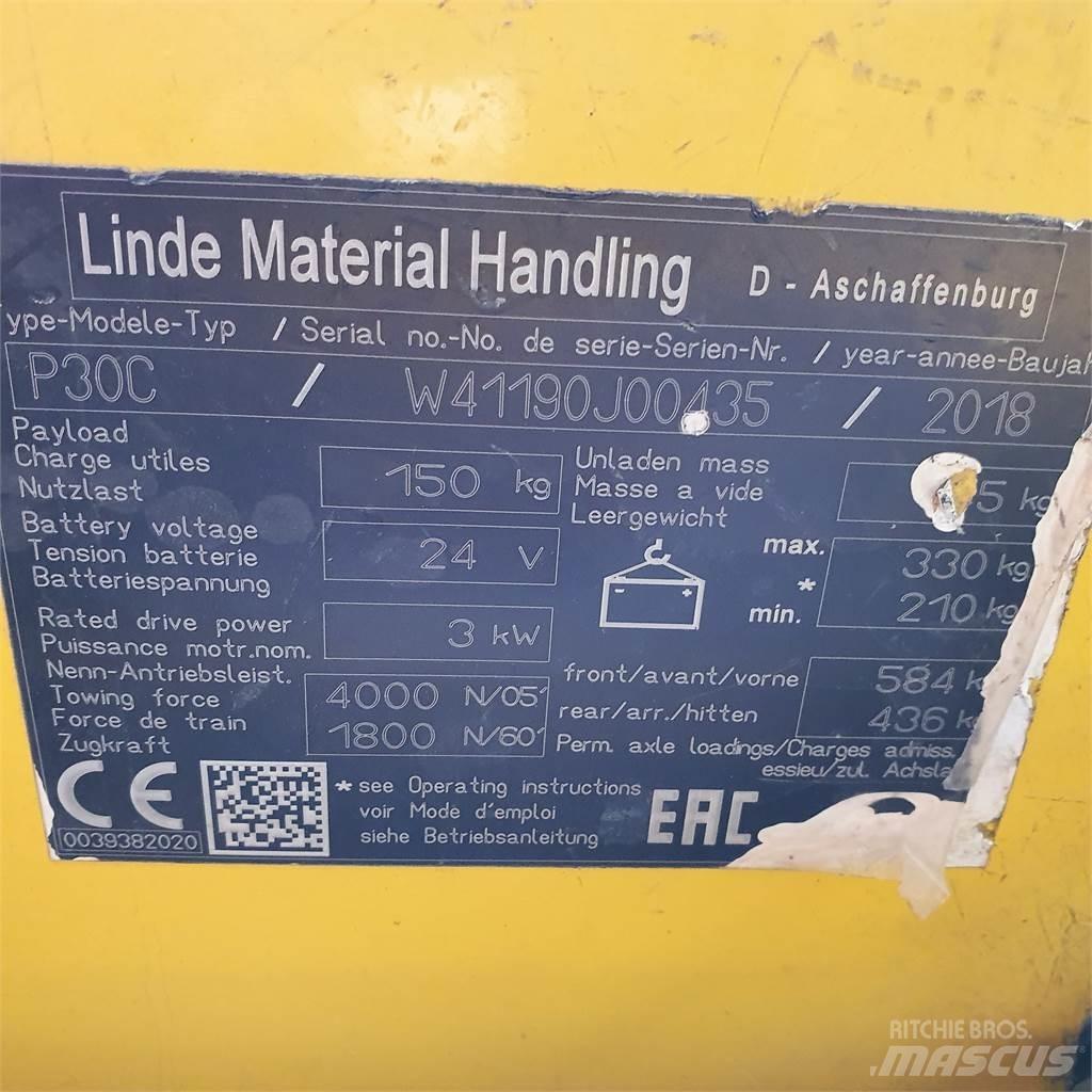 Linde P30C Vetotrukit