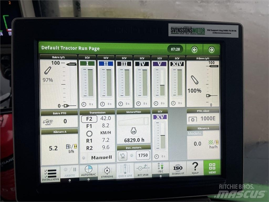 John Deere 7230R Traktorit