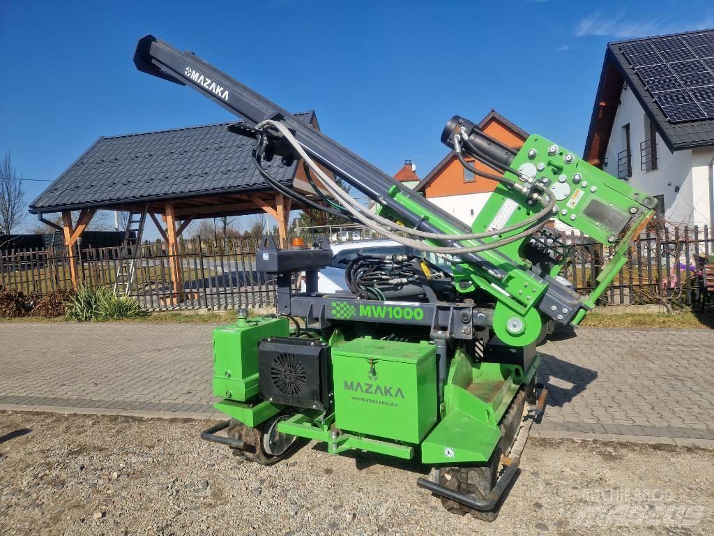 Mazaka 1000 CW Dieselkäyttöiset paaluvasarat