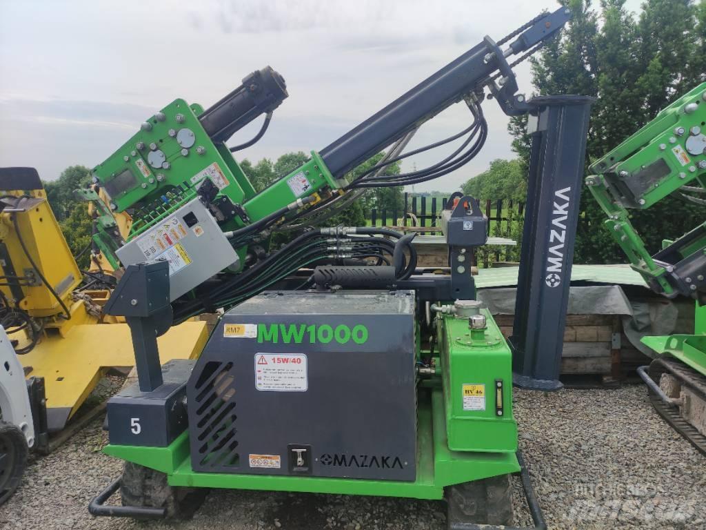 Mazaka 1000 CW Dieselkäyttöiset paaluvasarat