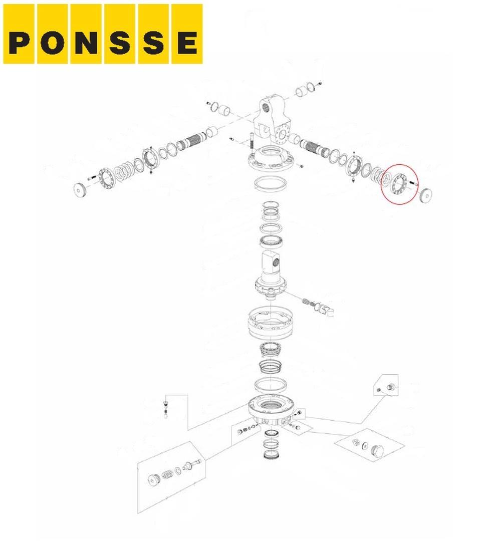 Ponsse 0060881 Kuormatraktorinosturit