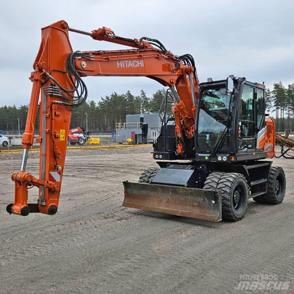 Hitachi ZX 135W Pyöräkaivukoneet