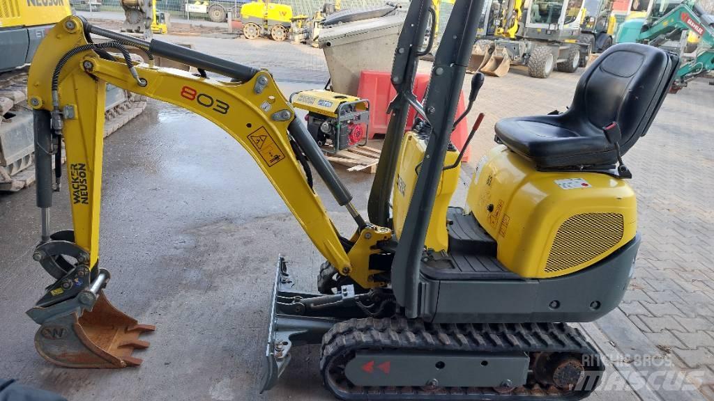 Wacker Neuson 803 Telakaivukoneet