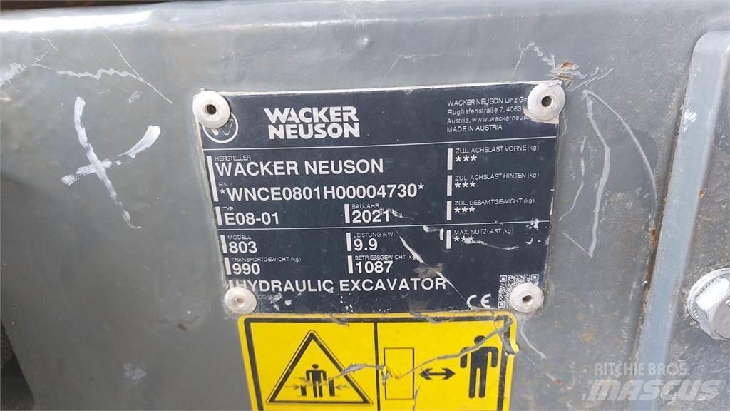 Wacker Neuson 803 Telakaivukoneet