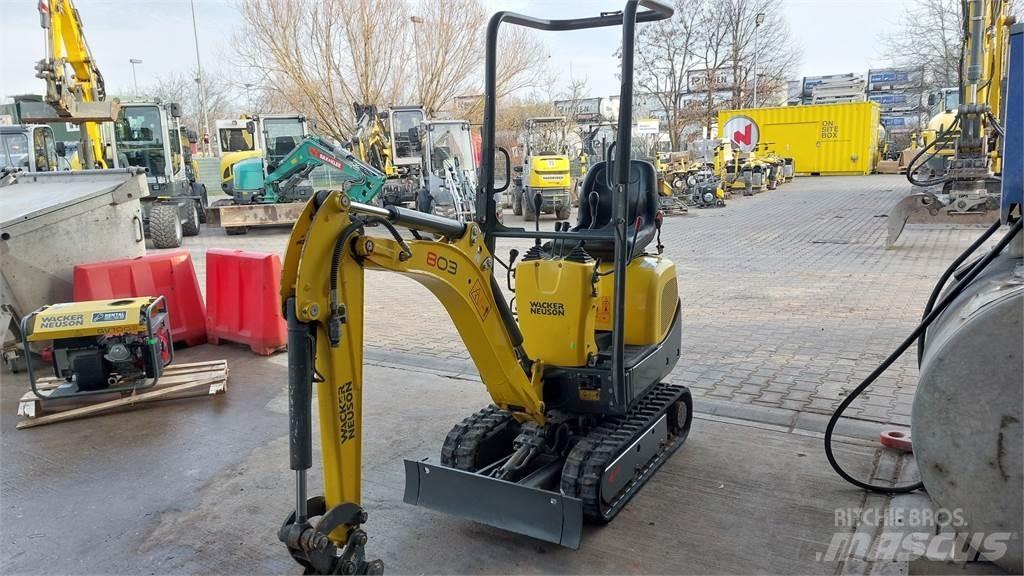Wacker Neuson 803 Telakaivukoneet