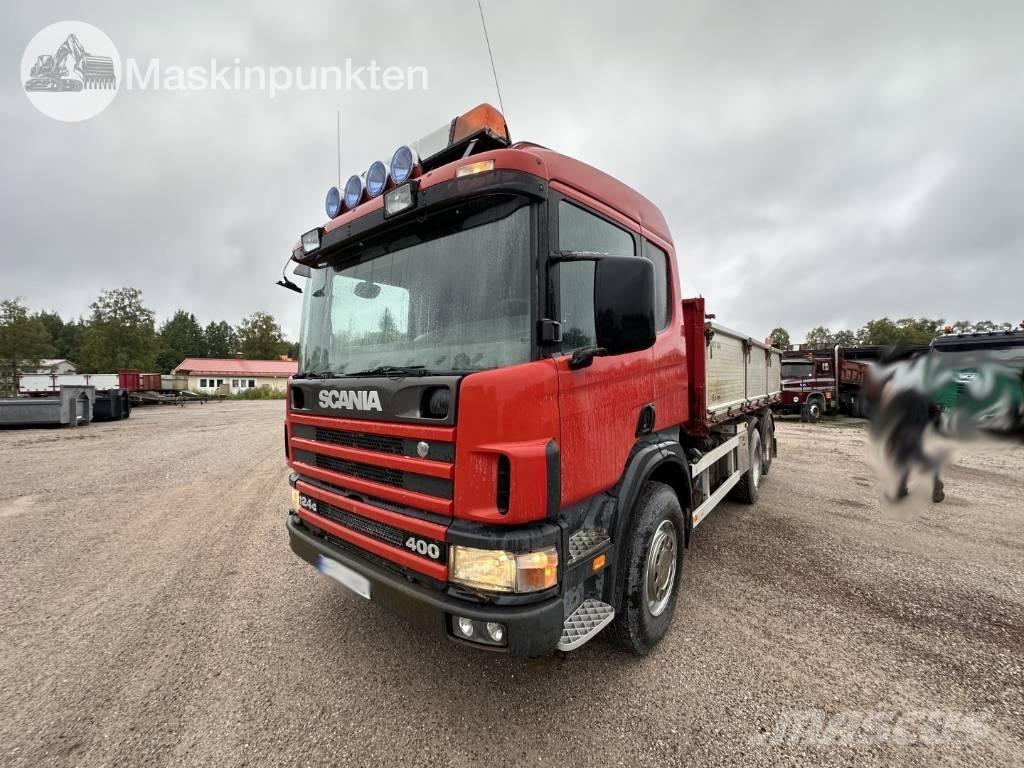 Scania 124 G 400 Sora- ja kippiautot