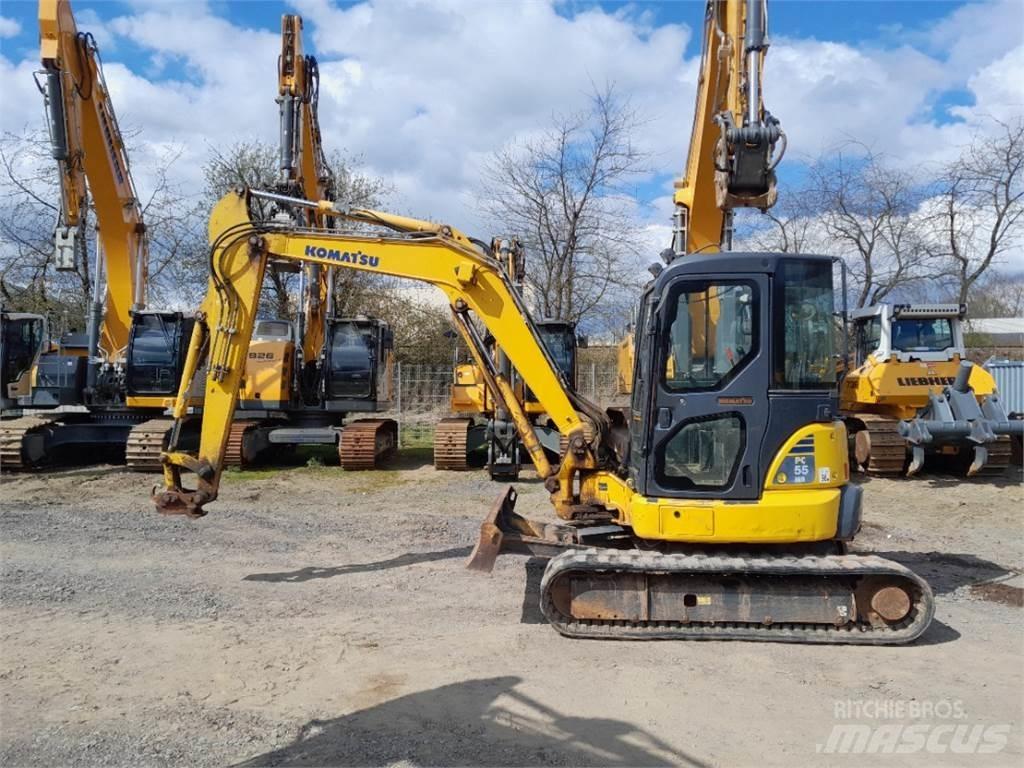 Komatsu PC55MR-3 Minikaivukoneet < 7t