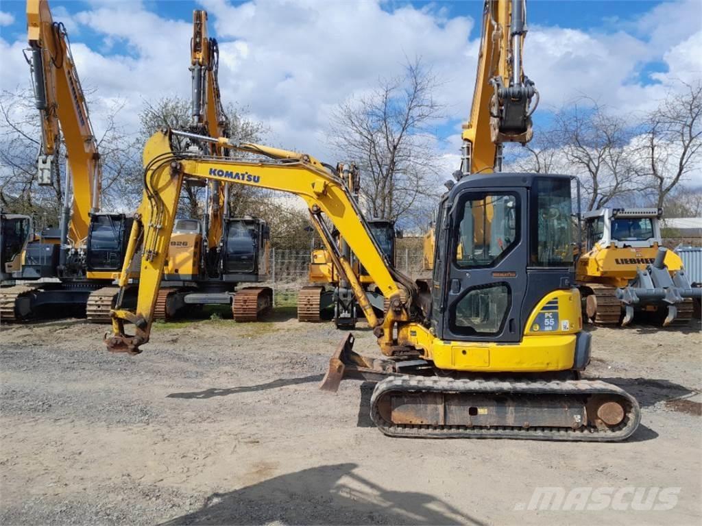 Komatsu PC55MR-3 Minikaivukoneet < 7t