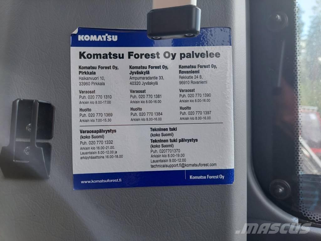 Komatsu 901 XC Harvesterit