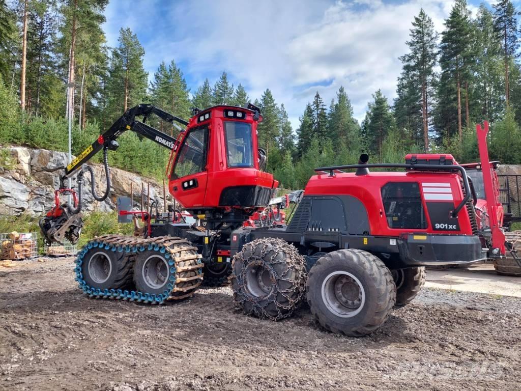 Komatsu 901 XC Harvesterit