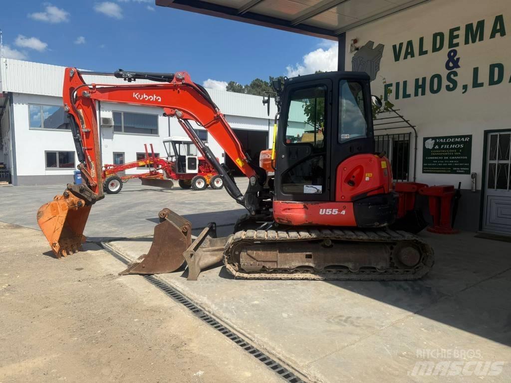 Kubota U 55-4, U55 Minikaivukoneet < 7t