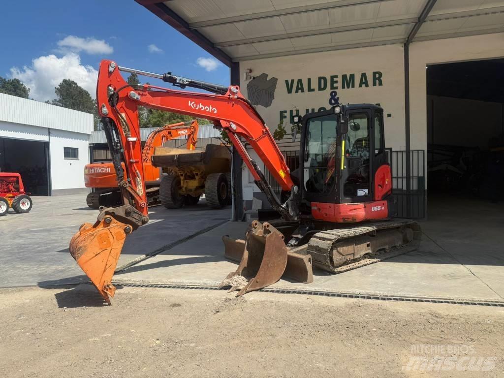 Kubota U 55-4, U55 Minikaivukoneet < 7t