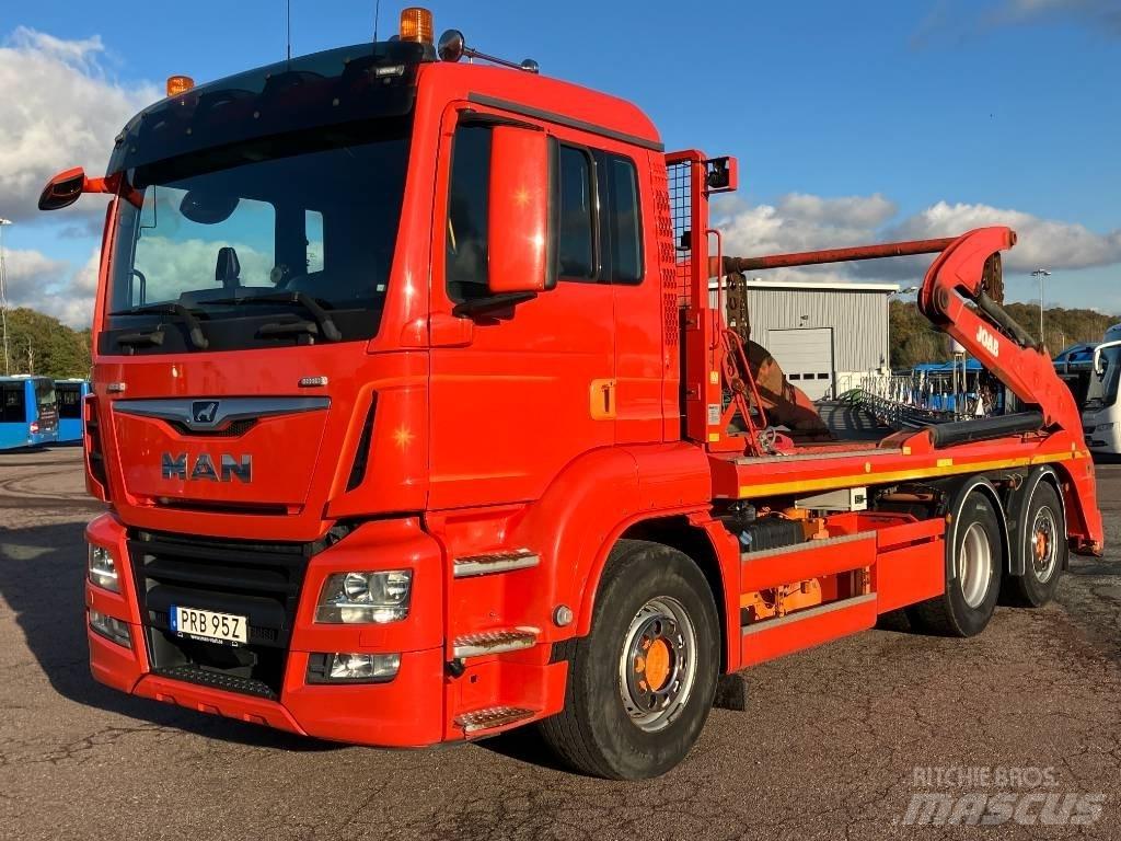 MAN TGS 26.360 Nostovarsi-vaihtolavakuorma-autot