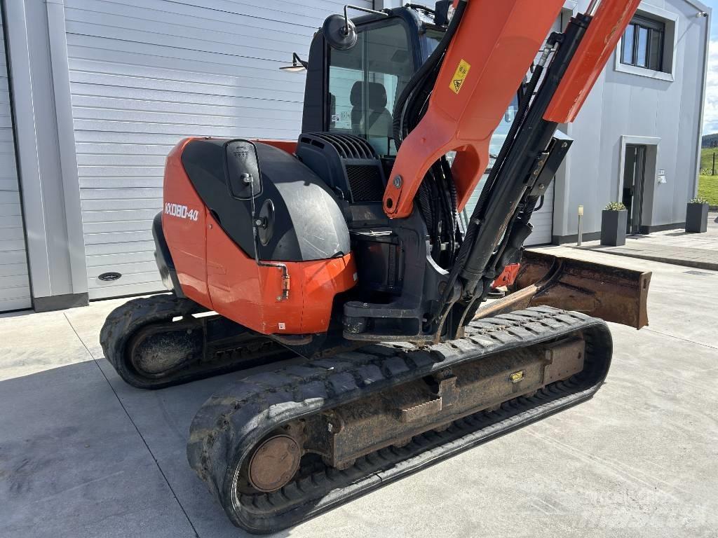Kubota KX 080-4 Midikaivukoneet 7t - 12t